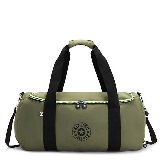 Kipling Argus Small Duffelväska Olivgröna | SE 1515JP